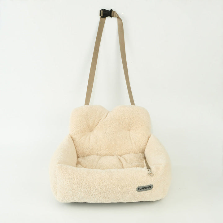 Foldable Pet Car Seat Hammock for Dogs and Cats - Safe Travel Carrier