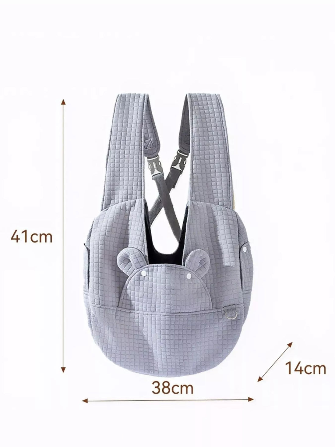 Comfortable Quilted Pet Carrier Sling Bag