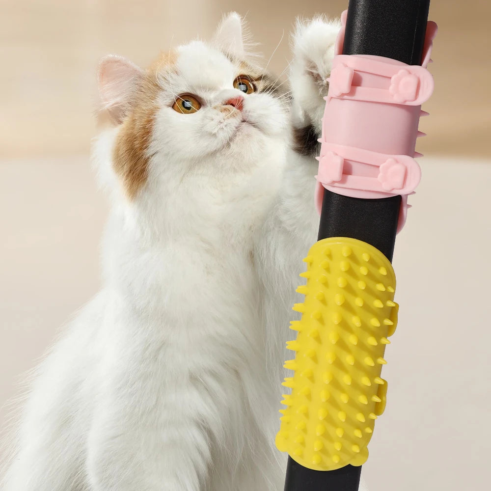 Self-Cleaning Cat Massage Scratcher Comb