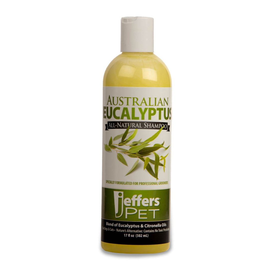 Jeffers Australian Eucalyptus All-Natural Dog Shampoo - Aids in Repelling Fleas, Ticks, Flies & Mosquitos