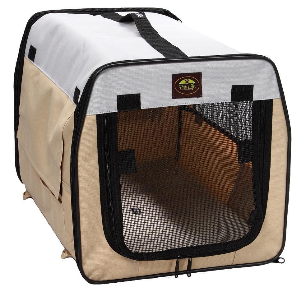 Foldable Wire Frame Pet Crate Carrier