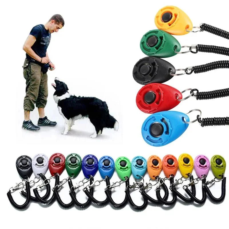 Pet Training Clicker with Adjustable Wrist Strap